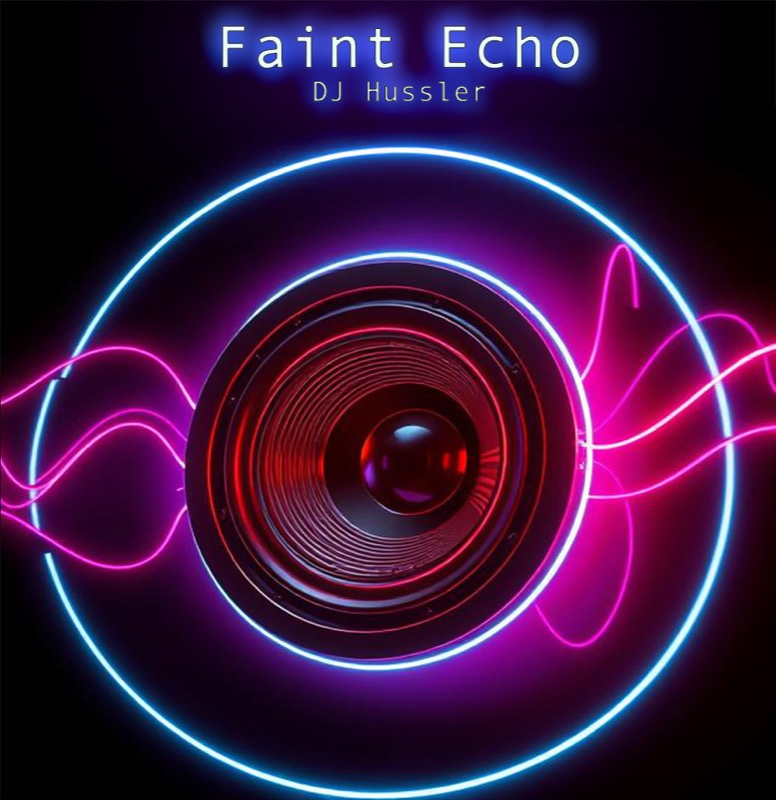 DJ Hussler Faint Echo hard trance single artwork
